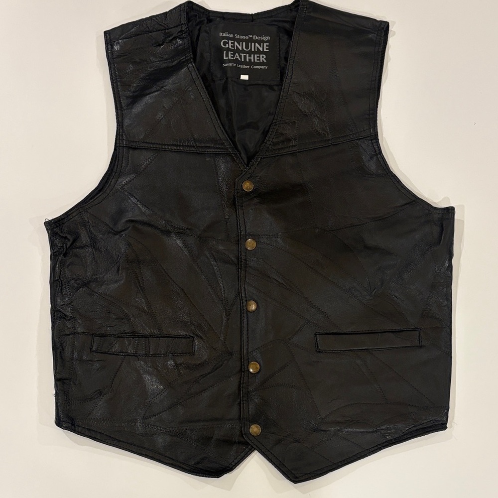 Men's Black Vest